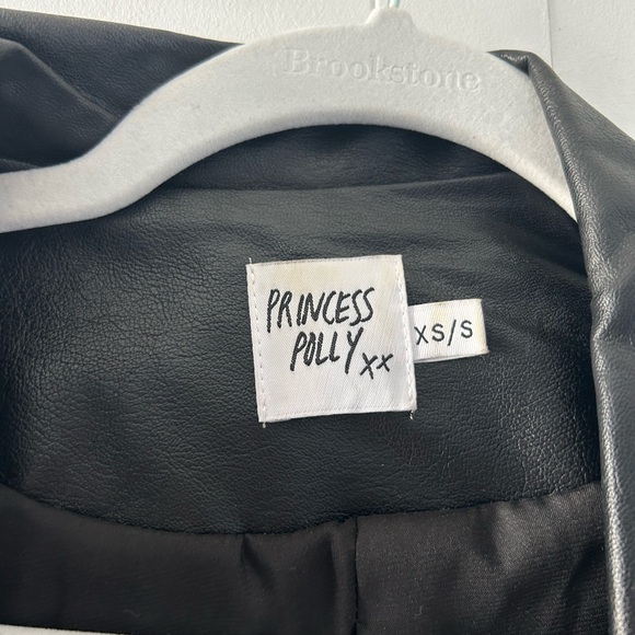 Princess Polly Ellen PU Blazer - Picture 3 of 3